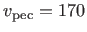 $ v_{\rm pec}=170$