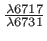 $ \frac{\lambda6717}{\lambda6731}$