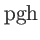 $ \mathrm{pgh}$