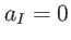 $ a_{I}=0$