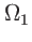 $ \Omega _{1}$