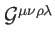 $ \mathcal{G}^{\mu \nu \rho \lambda }$