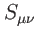 $ S_{\mu \nu }$