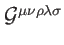 $ \mathcal{G}^{\mu \nu \rho \lambda \sigma }$