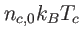 $ n_{c,0}k_{B}T_{c}$