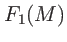$\displaystyle F_{1}(M)$