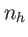 $ n_{h}$