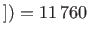 $ ])=11 760$